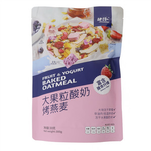 捷氏大果粒酸奶烤燕麦