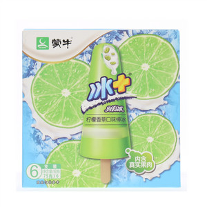 蒙牛冰＋炫彩冰柠檬香草口味棒冰