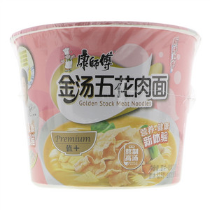 康师傅金汤五花肉面