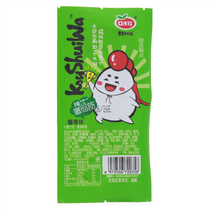 口水娃酱香味辣π嫩面筋（挤压糕点）