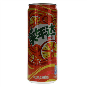 MIRINDA美年达橙味果味型汽水