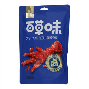 【百草味】虎皮凤爪（红油香辣味） 120g -B