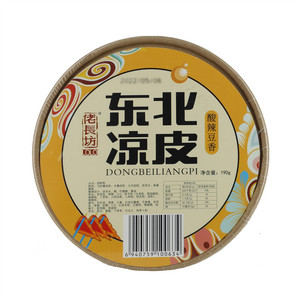 东北凉皮酸辣豆香190克