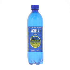 派斯力蓝玫瑰+柠檬混合味碳酸饮料