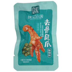 味记小舍去骨凤爪（藤椒味）（辐照食品）