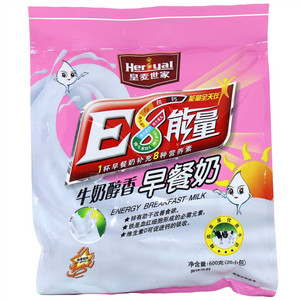 E8能量牛奶醇香早餐奶