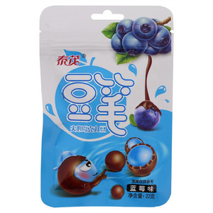 泰茂豆笔蓝莓味夹心巧克力豆