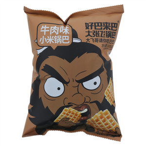 好巴来巴牛肉味小米锅巴