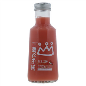 清谷田园复合乳酸菌玫瑰荔枝味果汁饮料
