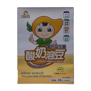 益生菌芒果味酸奶溶豆
