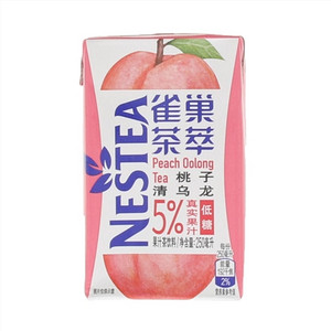 雀巢茶萃桃子清乌龙果汁茶饮料（低糖）