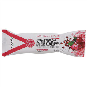 能量谷物棒（蔓越莓奇亚籽味）