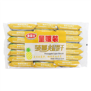 goldenFuji金富士量贩装菠萝夹层饼干
