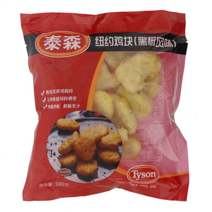 Tyson泰森黑椒风味纽约鸡块