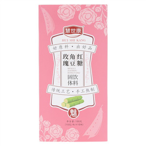 慧世康玫瑰角豆红糖固体饮料