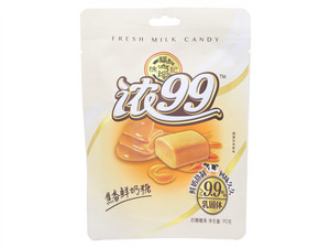徐福记浓99焦香鲜奶糖90克