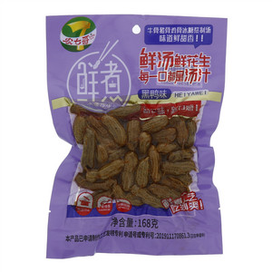 农七哥黑鸭味鲜汤鲜花生