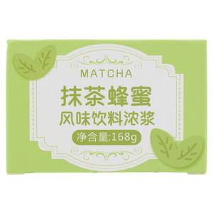 纯品壹惠抹茶蜂蜜风味饮料浓浆