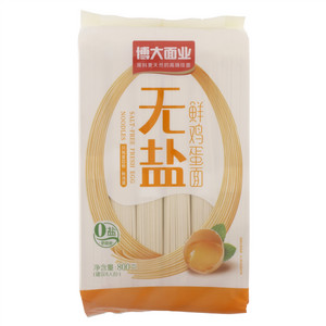 博大面业无盐鲜鸡蛋面(挂面)