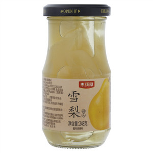 惠溪原雪梨罐头