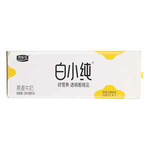 君乐宝白小纯燕麦牛奶