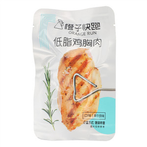 橙子快跑奥尔良味低脂鸡胸肉