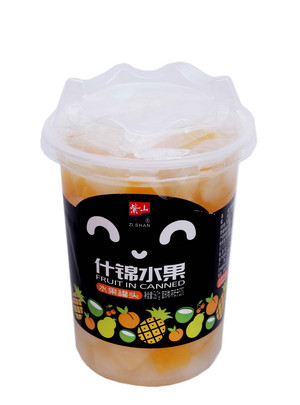紫山什锦水果罐头
