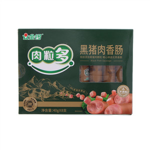 金锣肉粒多黑猪肉香肠