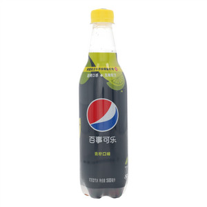 百事可乐青柠口味可乐型汽水