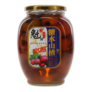 魁牌发又发糖水山楂罐头