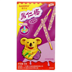 瑞士乐 蓝莓味果仁棒