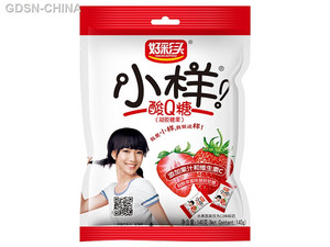 好彩头小样草莓味酸Q糖