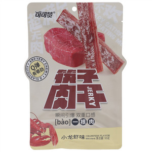 可可赞小龙虾味筷子肉干