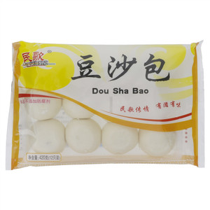 民歌豆沙包袋装420g