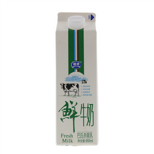 银桥鲜牛奶Fresh Milk巴氏杀菌乳950ml