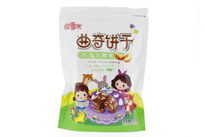 巧克力杏仁曲奇饼干