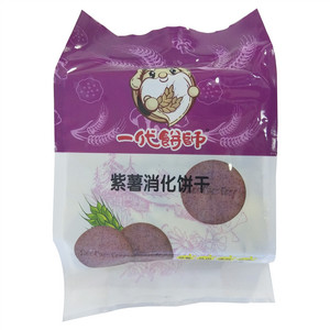 一代饼师紫薯消化饼干