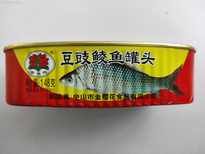 金钱花豆豉鲮鱼罐头