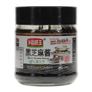 乡韵磨王黑芝麻酱200g