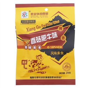 胜业香菇肥牛味香菇肥牛味