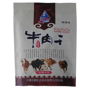 别勒古台麻辣味牛肉干