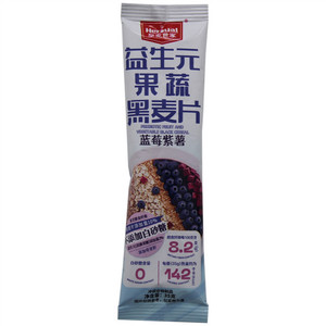 皇麦世家蓝莓紫薯益生元果蔬黑麦片