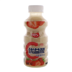 铨顺优益菌乳酸菌饮品草莓味