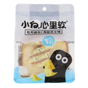小白，心里软海盐芝士味吐司面包