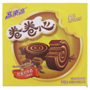 高乐高卷卷心巧克力牛奶蛋糕