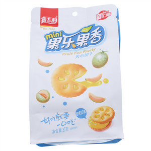 嘉士利果乐果香哈密瓜味夹心饼干