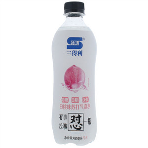 三得利白桃味苏打气泡水