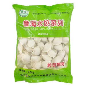 鲁海速冻荠菜猪肉水饺（生制品）