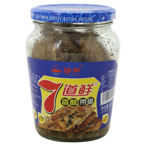 海和7道鲜香酥带鱼