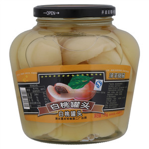 涞丰白桃罐头